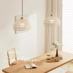 Arco Rattan Pendant Ligh