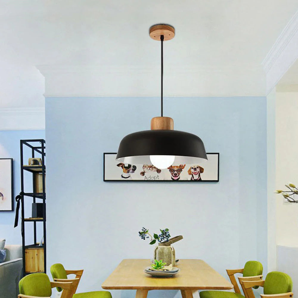 Nordic Toned Metal Pendant Light