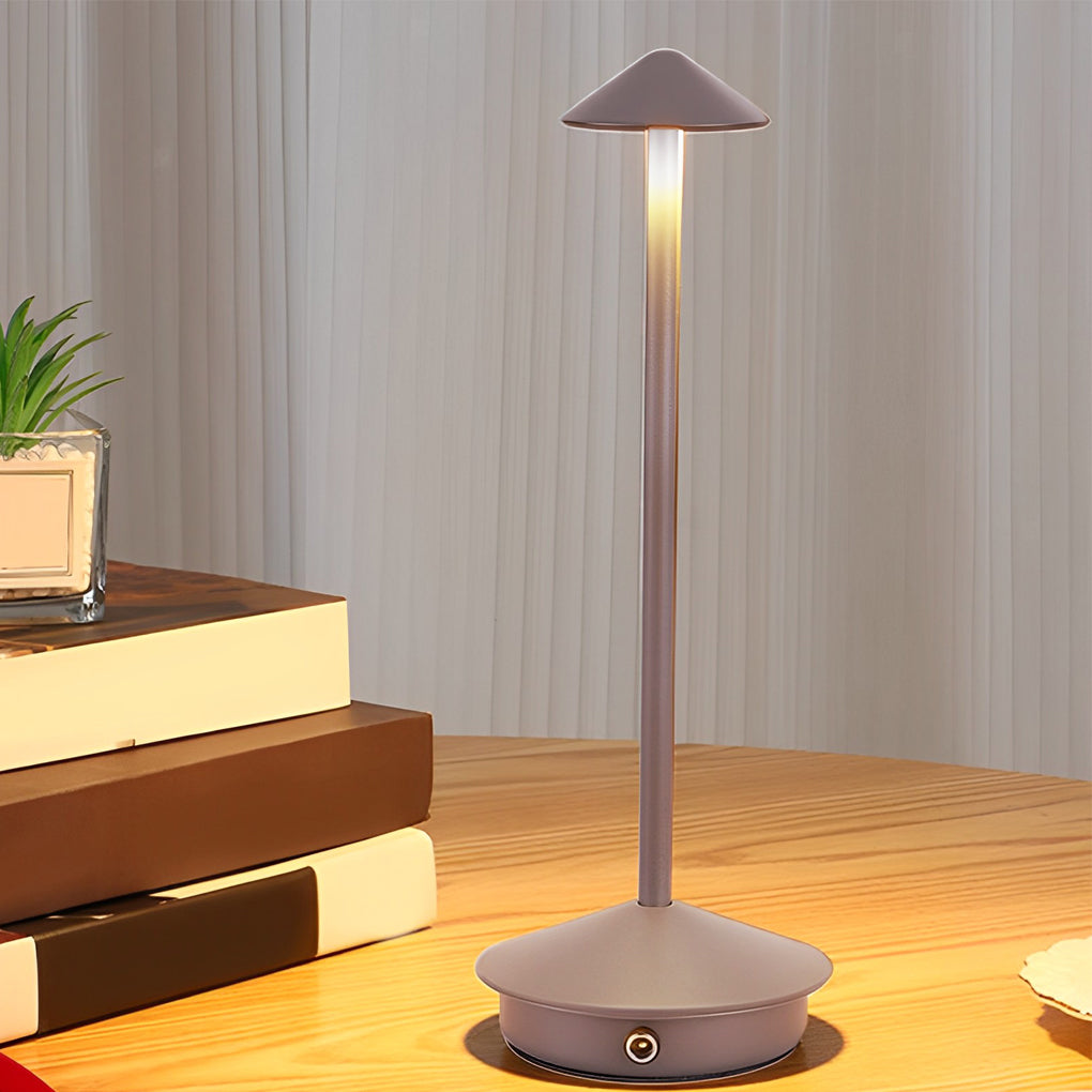 Mini Triangle Led Table Lamp Dimmable