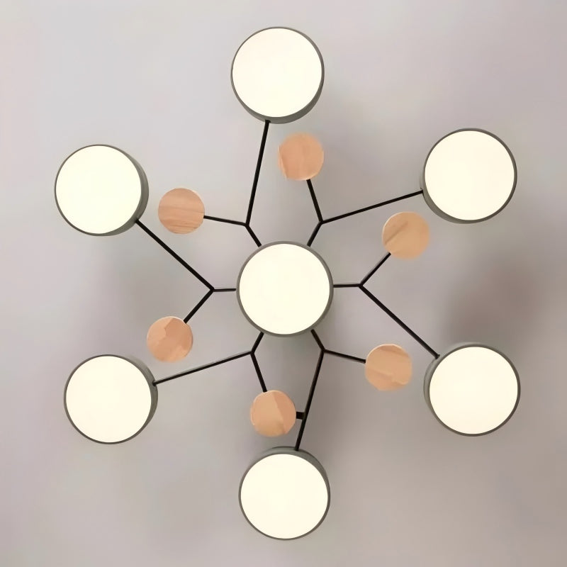 Nordic Modern Circular Acrylic Led Ceiling Light