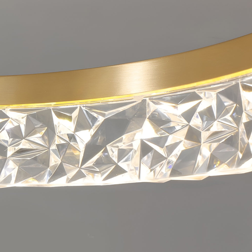 Round Gold Modern Ceiling Lamp Li001958