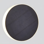Waterproof Led Outdoor Ground Lawn Deck Recessed Solar Disk Lights Landscape Lighting