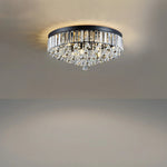 Simple Round Crystal Ceiling Lamp