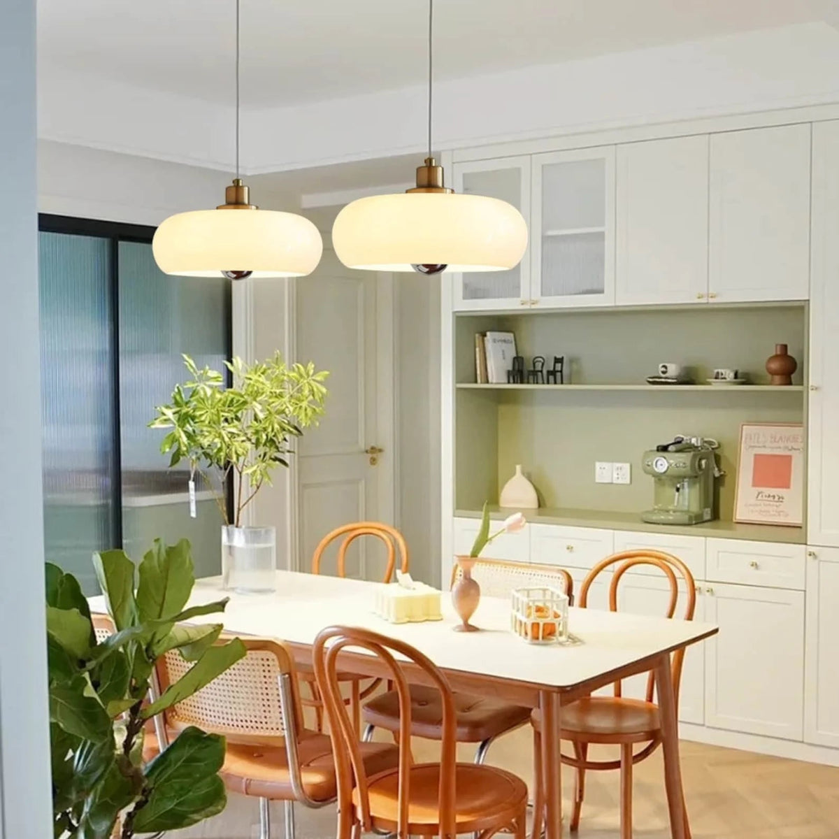 Bauhaus Globe Glass Pendant Light