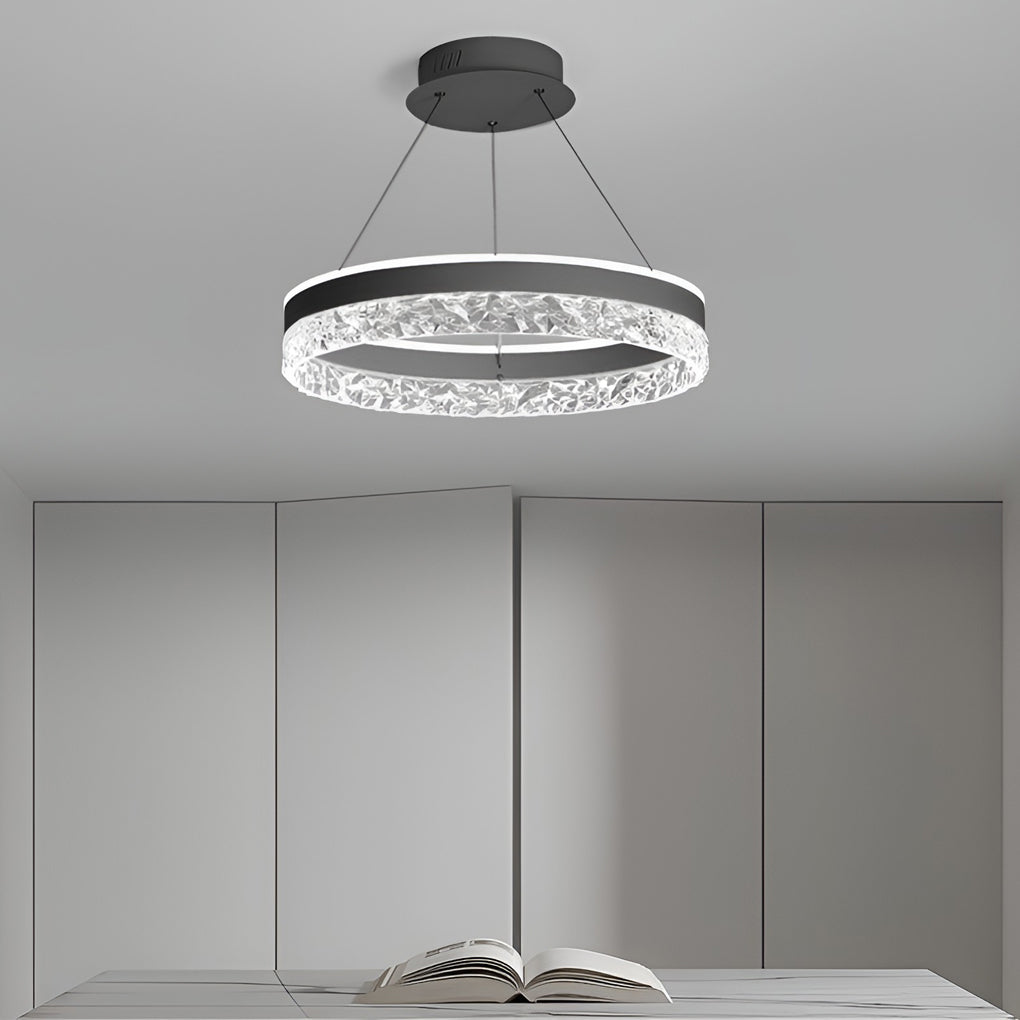 Circular Ring Led Modern Kitchen Island Light Li001937
