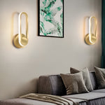 Rotatable Rounded Rectangular Led Nordic Wall Lamp