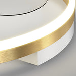 Round Modern Bladeless Ceiling Fans Ha082733