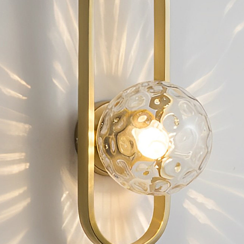Glass Shade Wall Lamp Ha097815