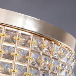 19 Round Crystal Pendants Led Ceiling Lights Fixture Ceiling Lamp