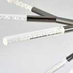 Unique Acrylic Branches Led Minimalist Lines Postmodern Chandelier Lamp