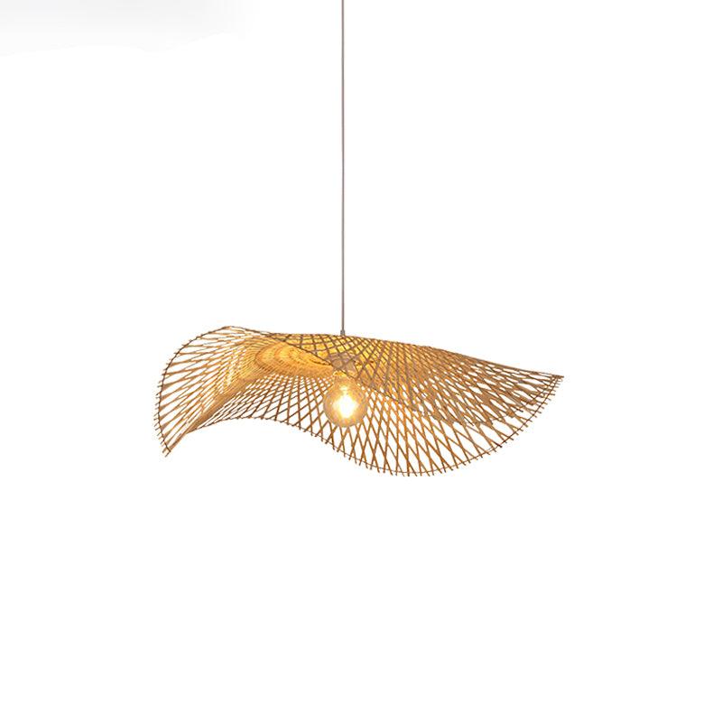 Rustic Bamboo Structure Pendant