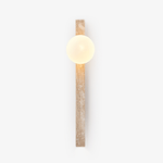 Travertine Wall Sconce with Up and Down Lighting
