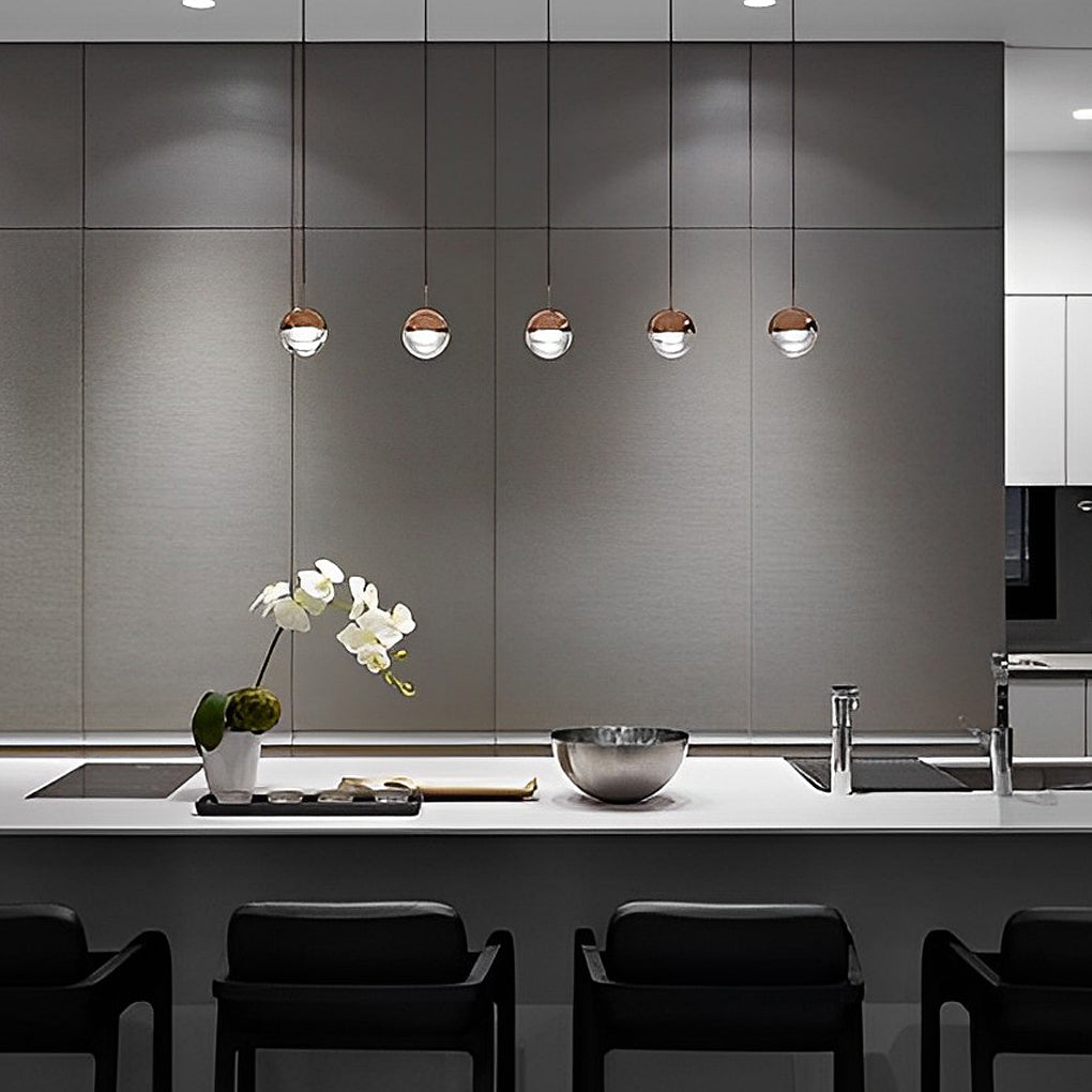 Round Nordic Led Pendant Light Li002421