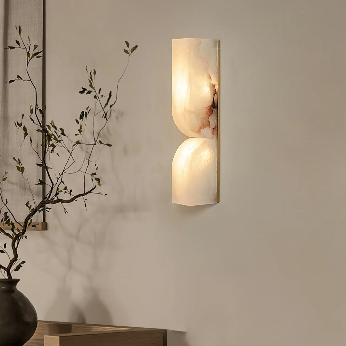 Marble Glow Wall Light