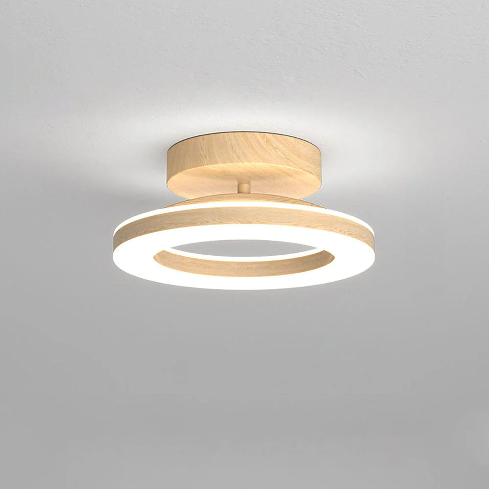 Nordic Minimalist Round Corridor Entrance Light Ceiling Fixture