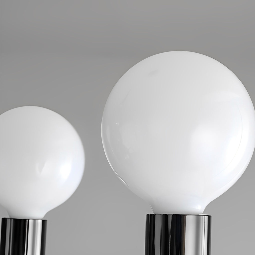 Aurelia Glass Globe Chandelier — Modern French Minimalist Pendant Light
