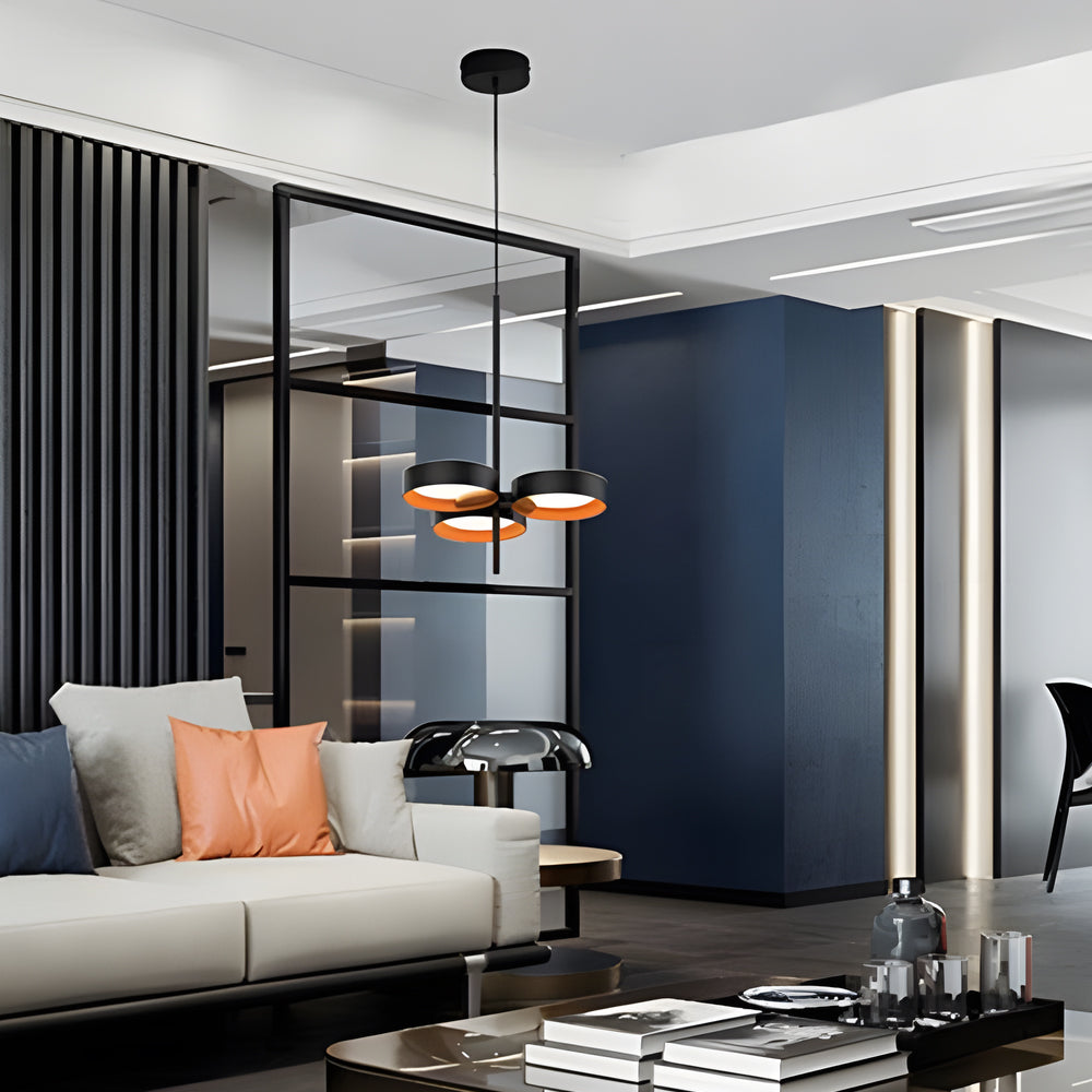 Light Guide Ring 1 2 3 4 9 Light Chandelier