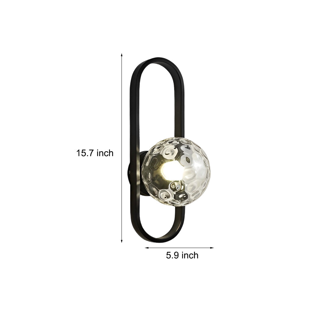 Glass Shade Wall Lamp Ha097815