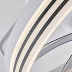 Round Stepless Dimming Modern Ceiling Fan Li001946