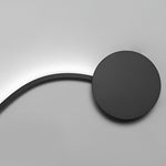 Creative Long Curved Linear Led Modern Wall Sconce Lighting Wall Light Wall Lamp