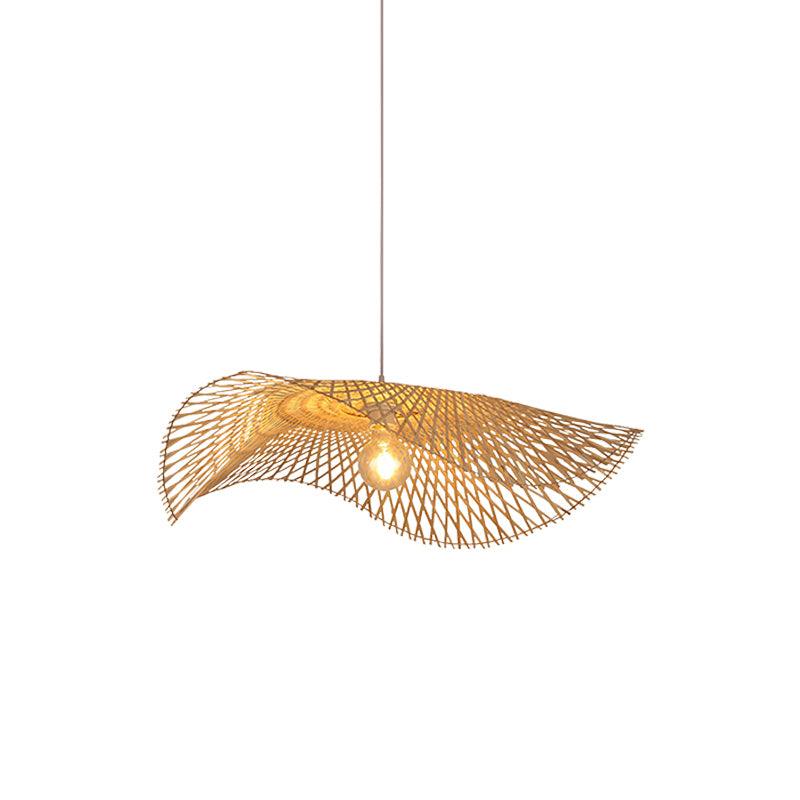 Rustic Bamboo Structure Pendant