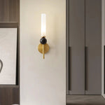 Vertical Marble Accent Wall Light