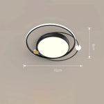 Artistic Circle Led Ceiling Fixture
