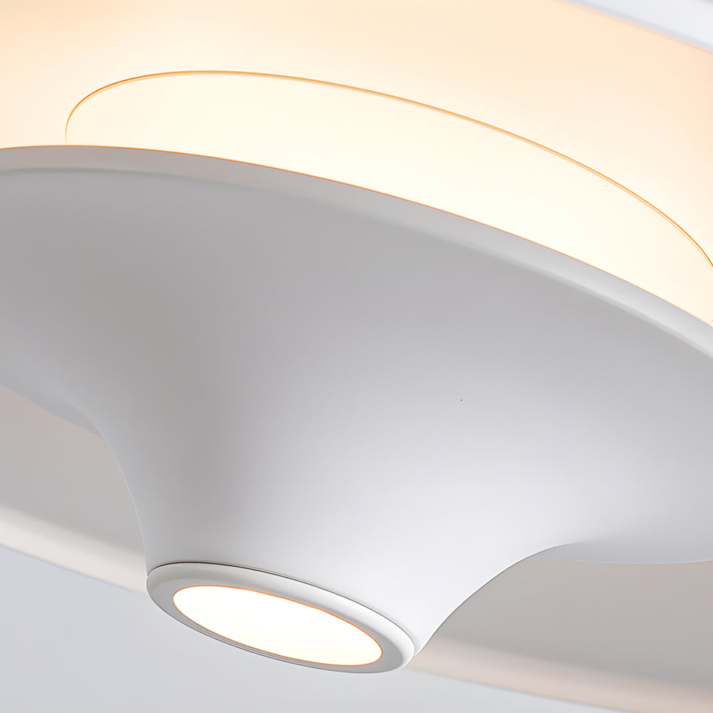 13 8 1 Light Round Ufo Pendant Lights Led Metal Hanging Lighting Small Spaceship Pendant Lamp For Bar