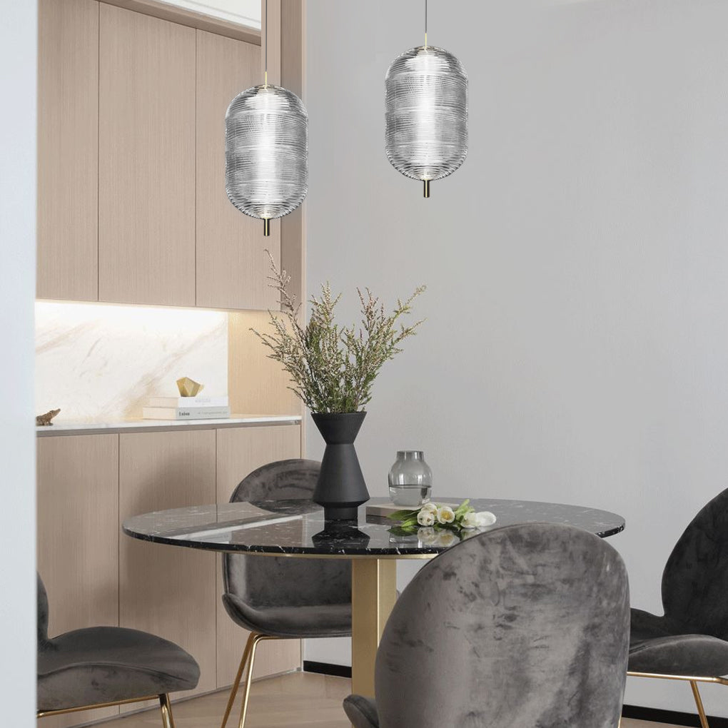 Personality Glass Shade Pendant Lights Ha098861