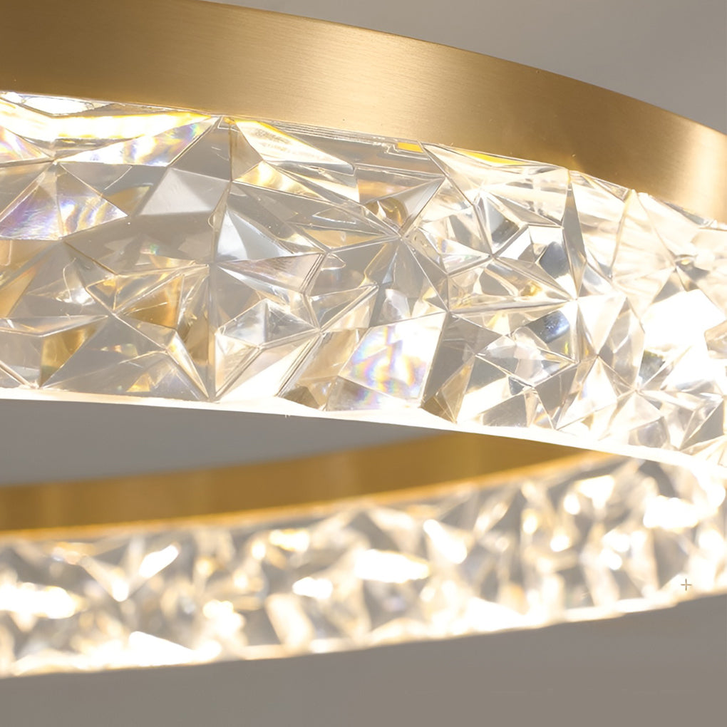 Round Gold Modern Ceiling Lamp Li001958