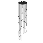 Spiral Duplex Staircase Chandelier Ha085056