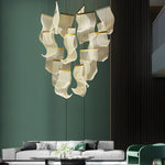 Irregular Curl Led Nordic Chandelier Ha084765