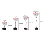 Short Fancy Lotus Aesthestics Led Flower Floor Lamp