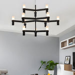 Creative Metal Special Shaped Geometric Led Designer Nordic Chandelier