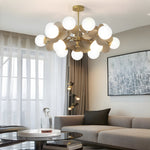Nordic Chandelier Multicolored Board Art Branch Style Pendant Lights