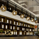 Geometric Round Pendant Light Li001974
