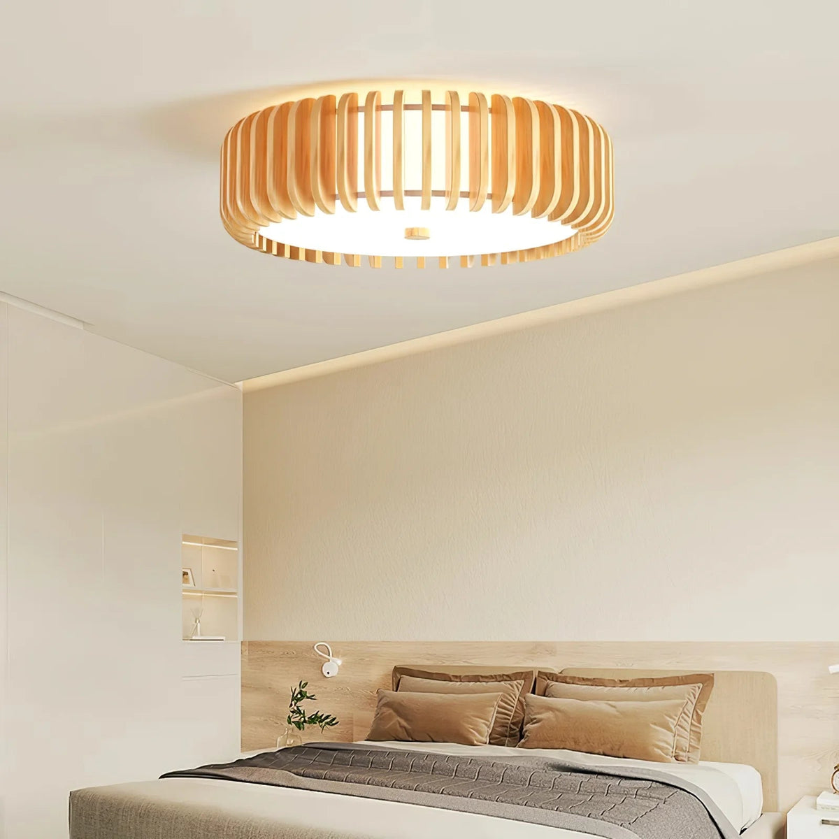 Timber Radiance Ceiling Lamp