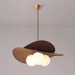 Bloom Petals Chandelier — Sculptural Fabric Pendant Light