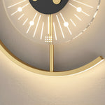 Creative Mute Clock Shaped Wall Lamp Li001948