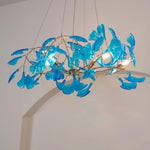 Auraleaf Acrylic Chandelier