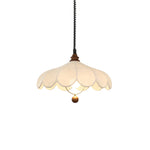 Lily Bloom Fabric Pendant Light