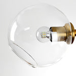Glass Shade Led Postmodern Chandelier Ha089403