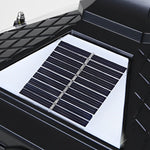 Retro Pavilion Shape Solar Powered Fence Post Light Ha080207