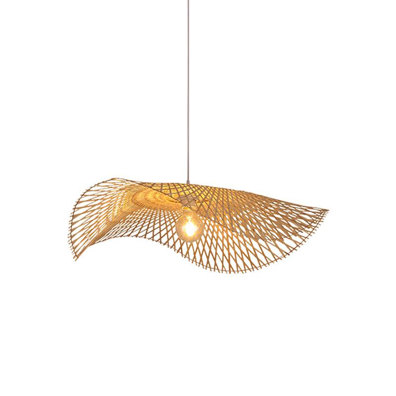 Rustic Bamboo Structure Pendant