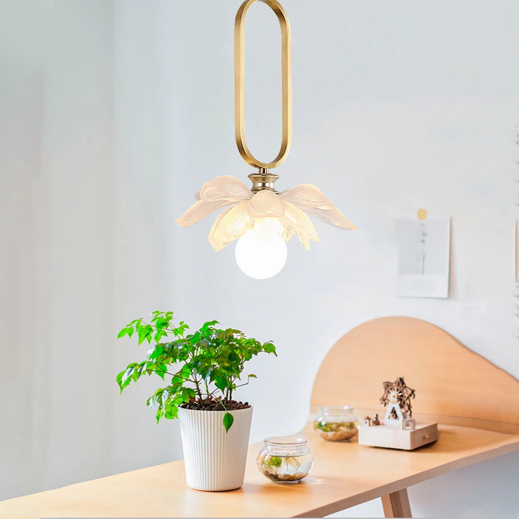 Creative Lotus Flowers Modern Pendant Light Li002524