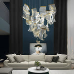 Irregular Curl Led Nordic Chandelier Ha084765
