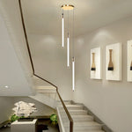 Spiral Duplex Staircase Chandelier Ha085056