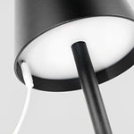 Top Hat Aluminum Rechargeable Portable Touch Control Table Lamp