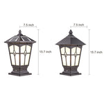 Waterproof Solar Post Light Ha092365