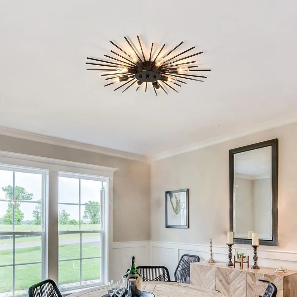 8 Light Metro Glow Ceiling Ligh